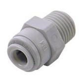Straight 1/4" NPT Male to 1/4" Push Fit Connector