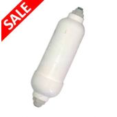 Osmio Eco Inline Water Filter with 1/4 Inch Push Fittings