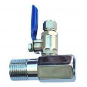 1/2" Feed In Valve for 1/4" or 3/8" Tubing 
