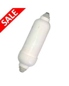 Osmio Eco Inline Water Filter with 1/4 Inch Push Fittings