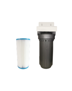Osmio Whole House Sediment Water Filter System 4.5" x 10" Pleated 5 Micron